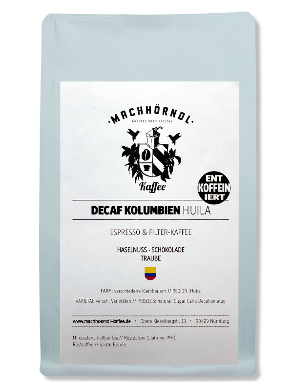 KOLUMBIEN Decaf (entkoffeiniert)