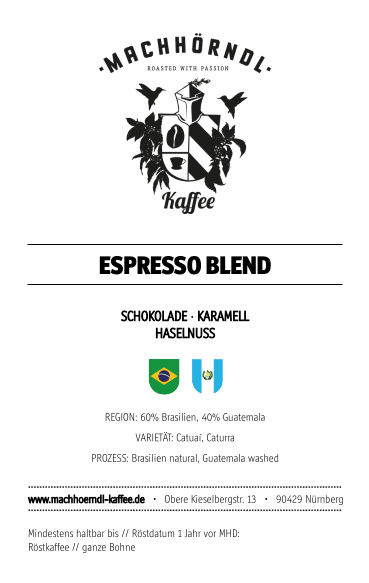 ESPRESSO Blend - unverpackt